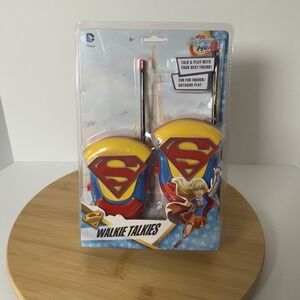 Supergirl DC Super Hero Girls Walkie Talkies NIB Sakar DC Comics 2016
